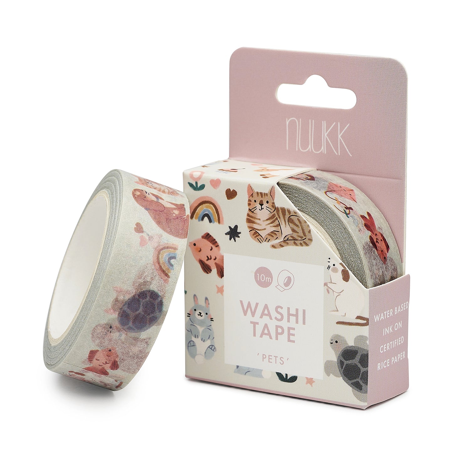 nuuk Washi-Tape "Haustiere"