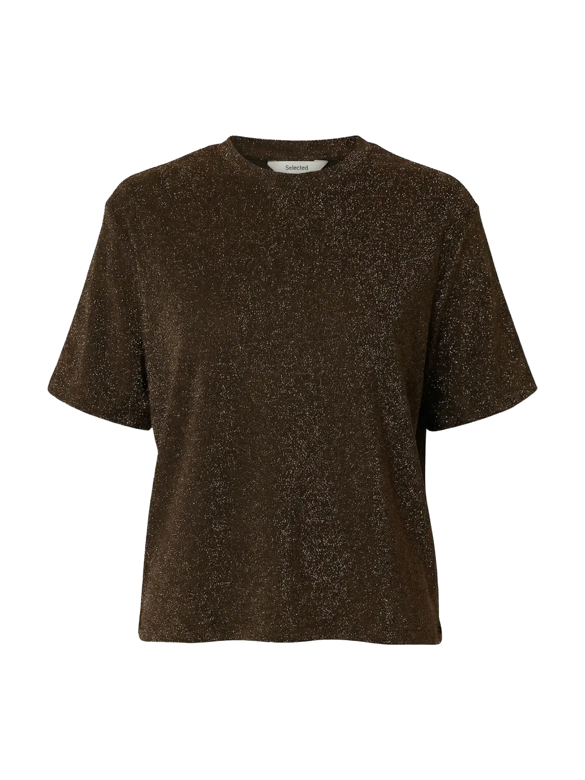 Selected Femme Nori Glitzer-Shirt