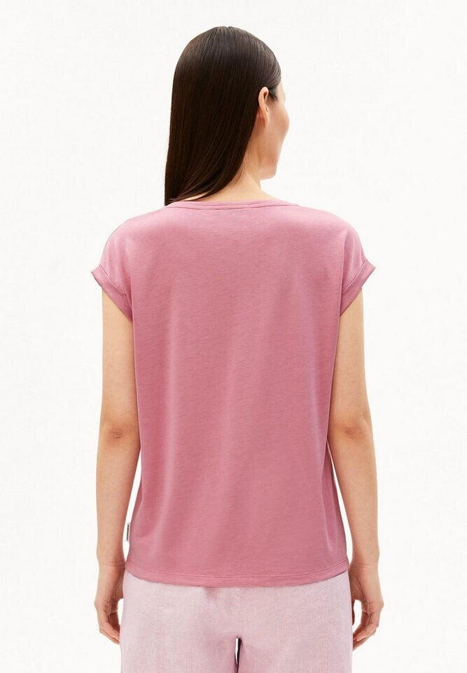 Armedangels Jilaana T-Shirt - Washed Berry