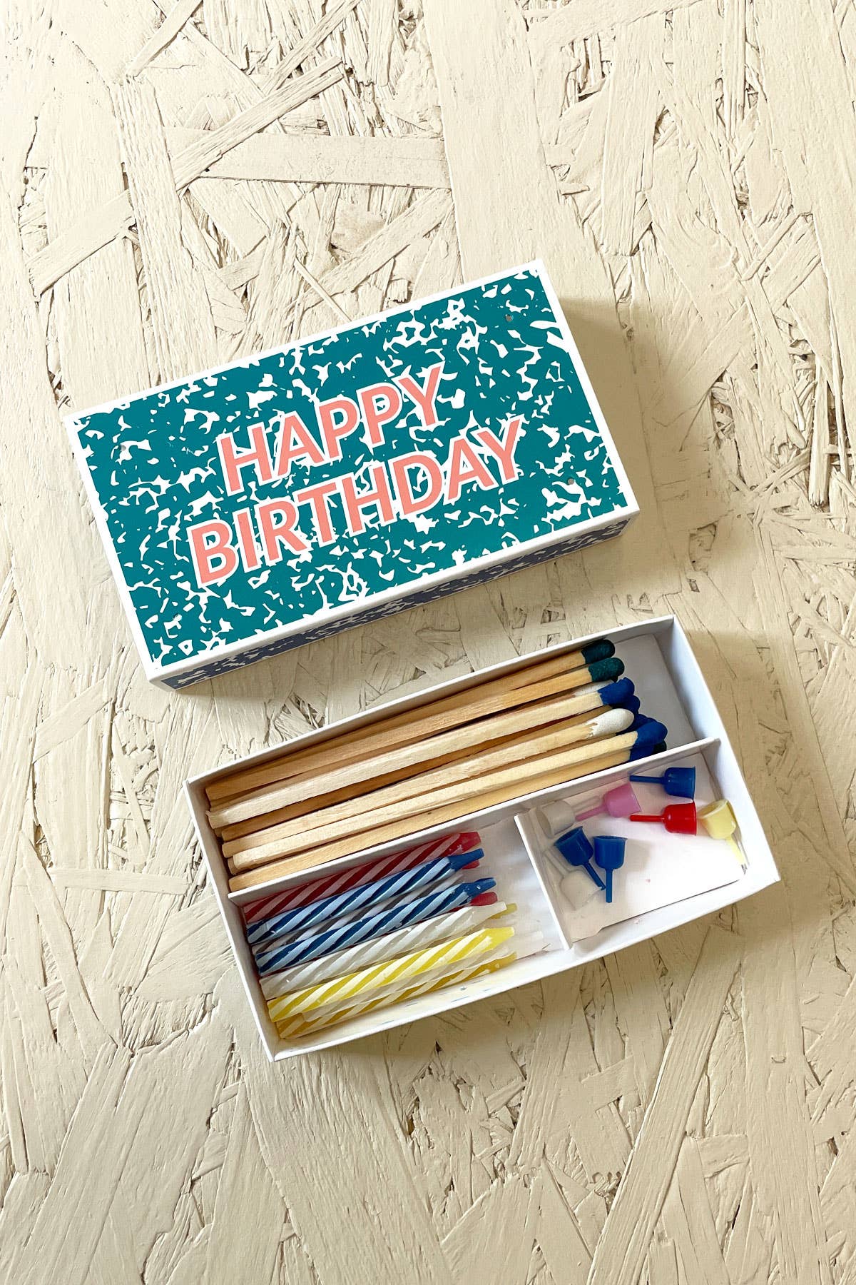 Happy Birthday Streichhölzer
