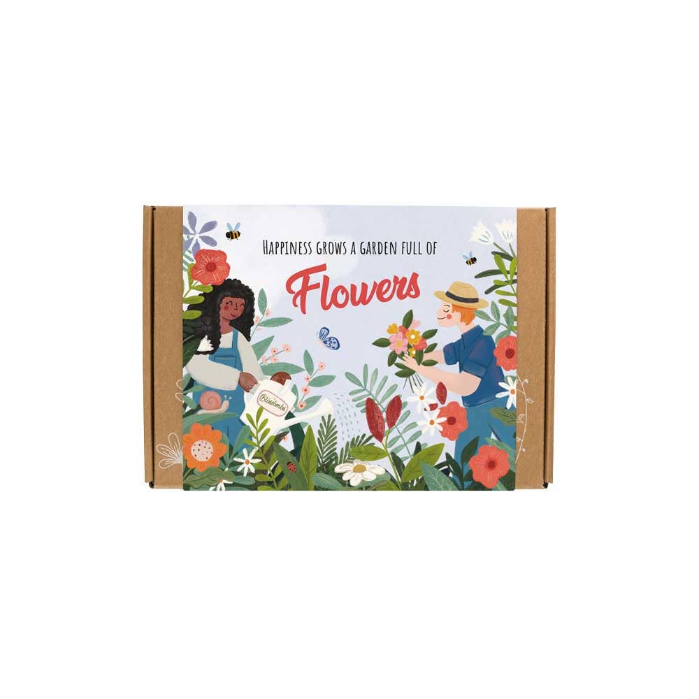 Blossombs Geschenkbox klein - Glückliches Gärtnern