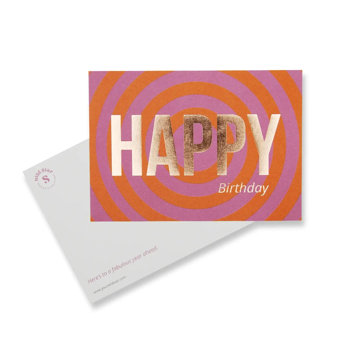 Postkarte │Roségold│ALLES GUTE ZUM GEBURTSTAG