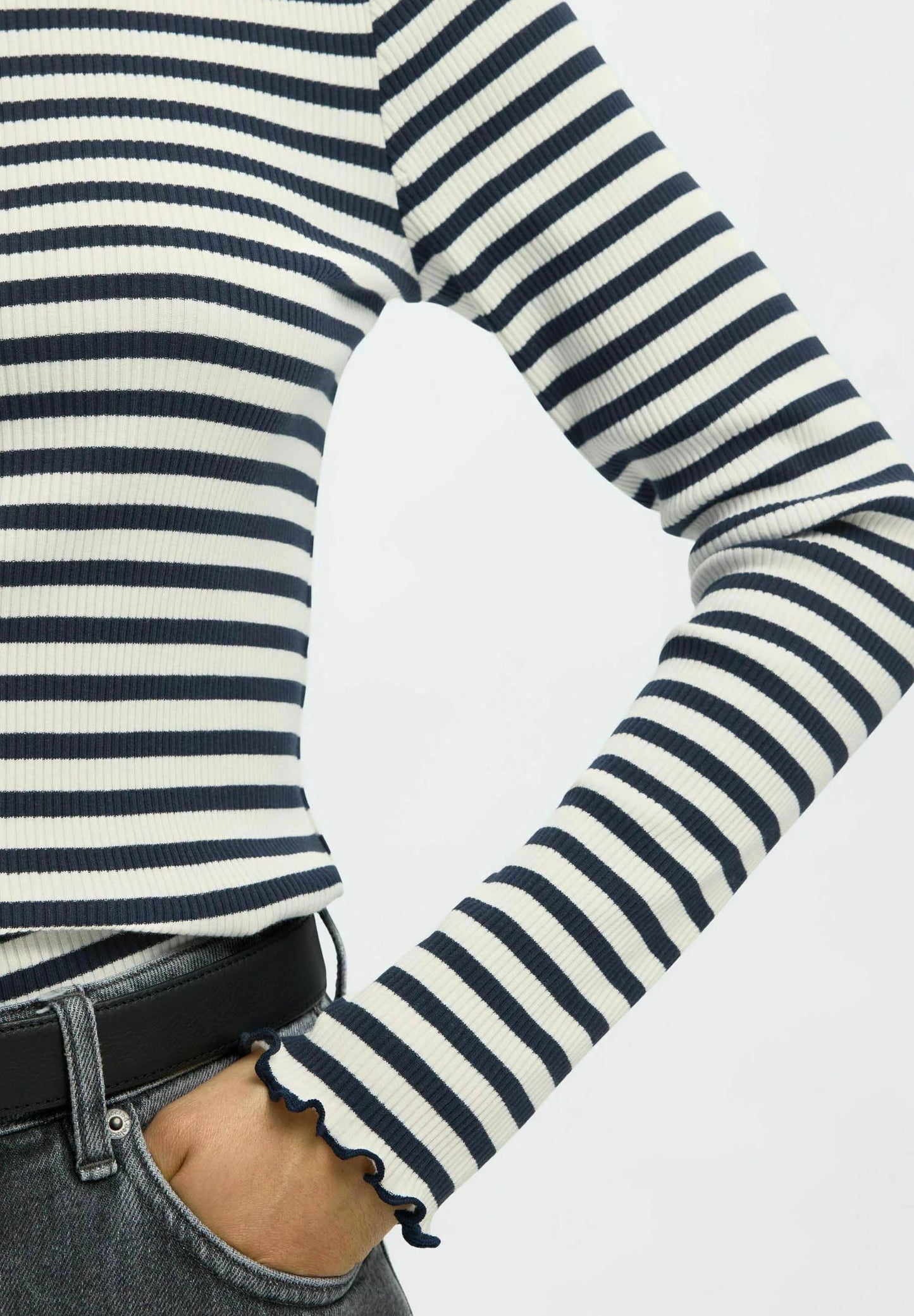 Selected Femme Anna Crew Neck Longsleeve