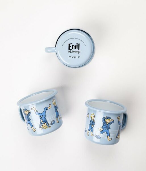 Muurla Emaille-Becher Michel aus Lönneberga - 250ml