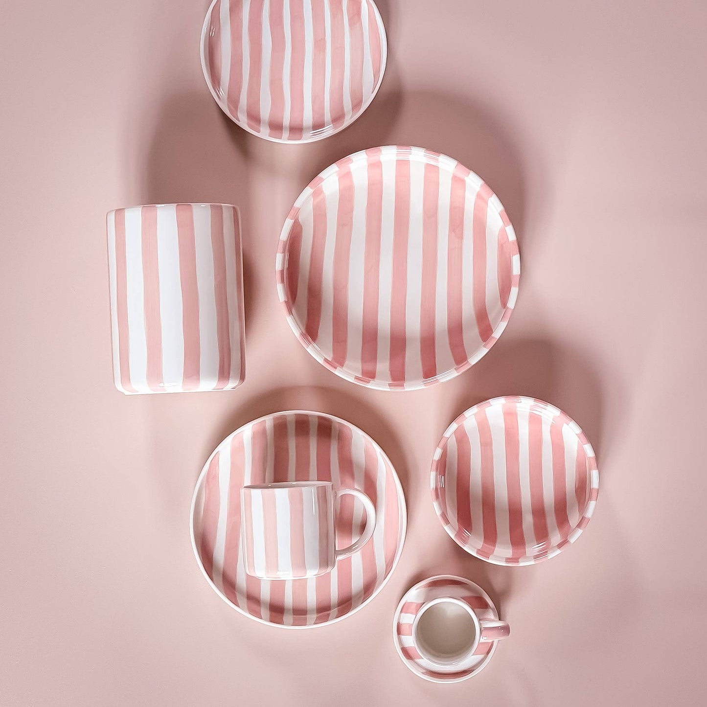 Schale Stripes - incanto rose