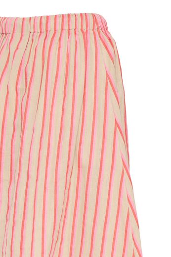 ICHI Foxa Striped Midi-Rock