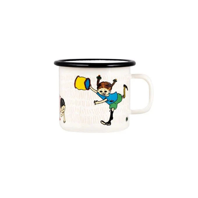 Muurla Emaille-Becher Pippi Langstrumpf - 250ml