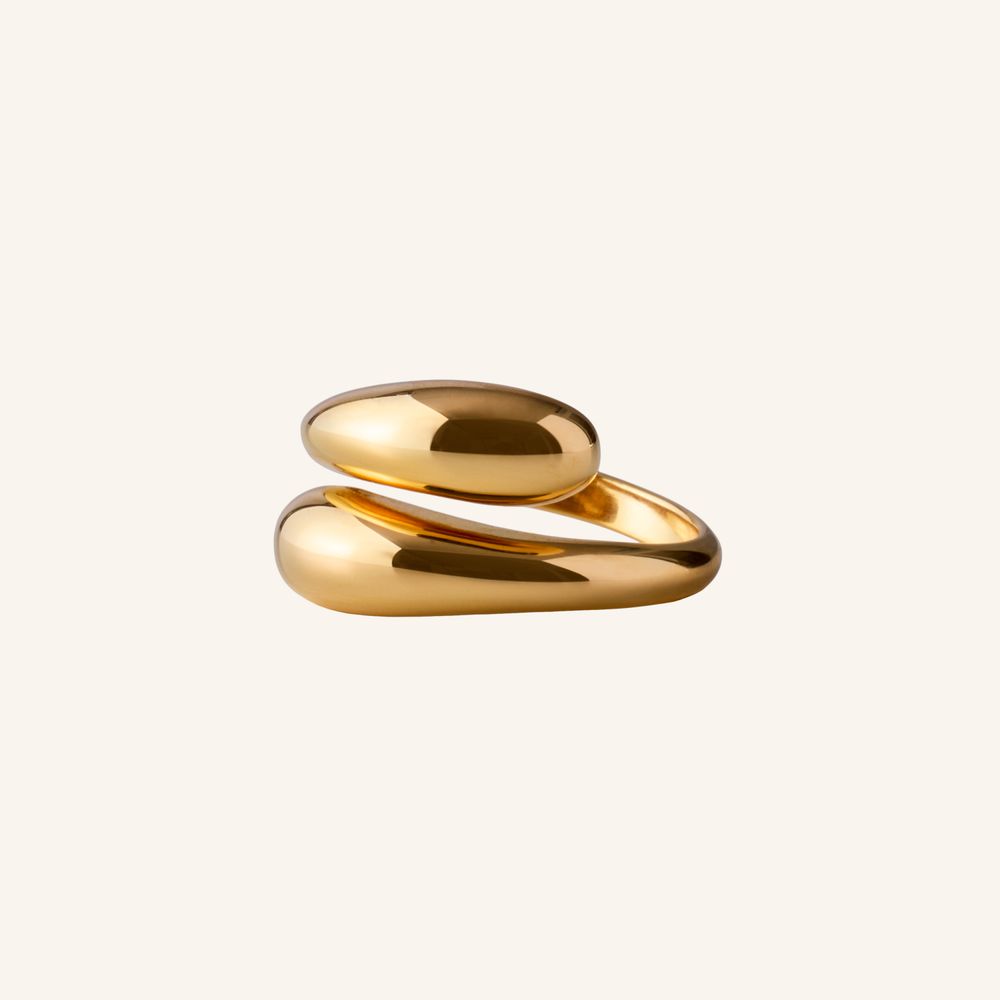 Pernille Corydon Rain Ring - Gold