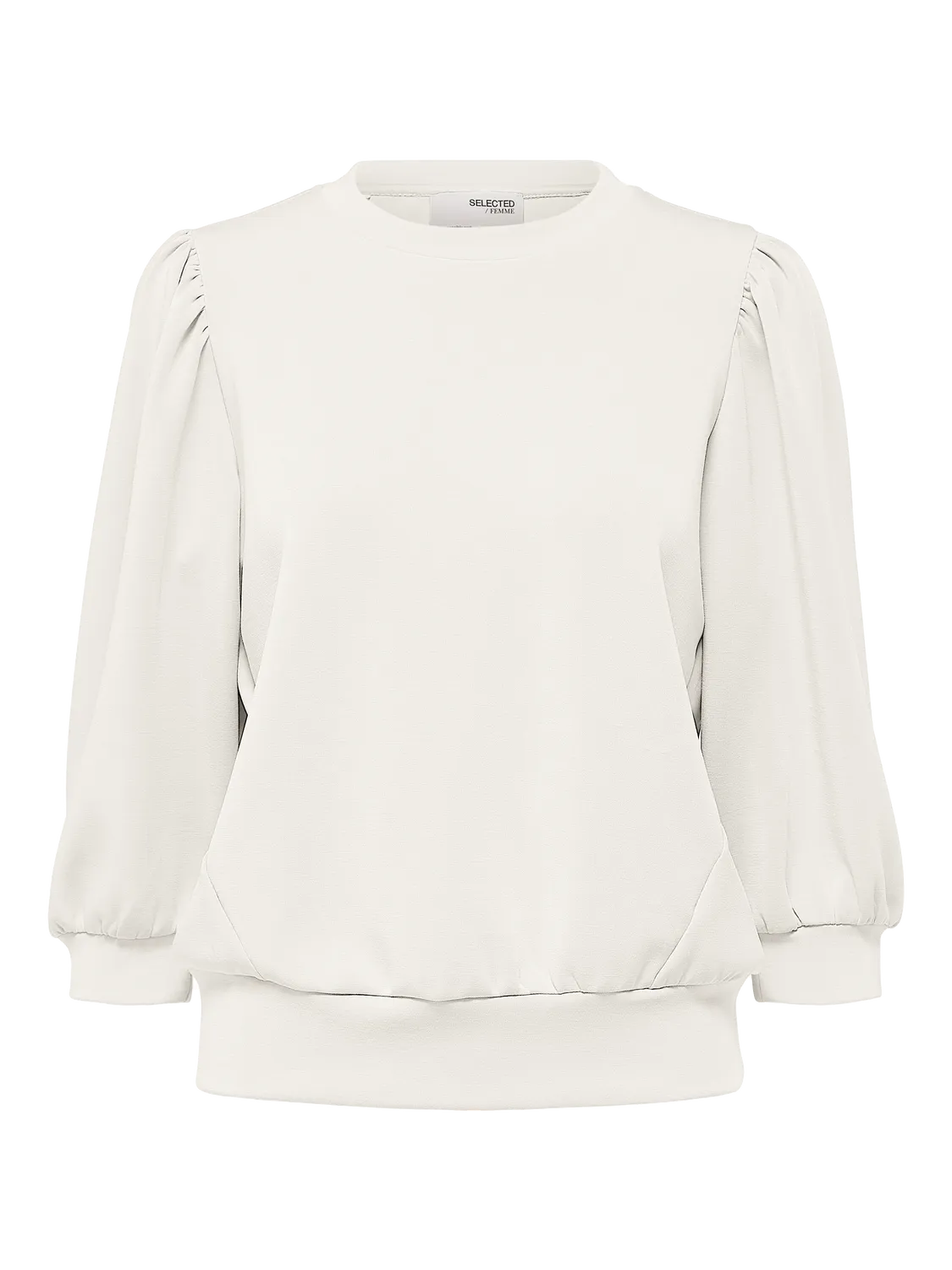 Selected Femme Tenny Sweatshirt - Snow White