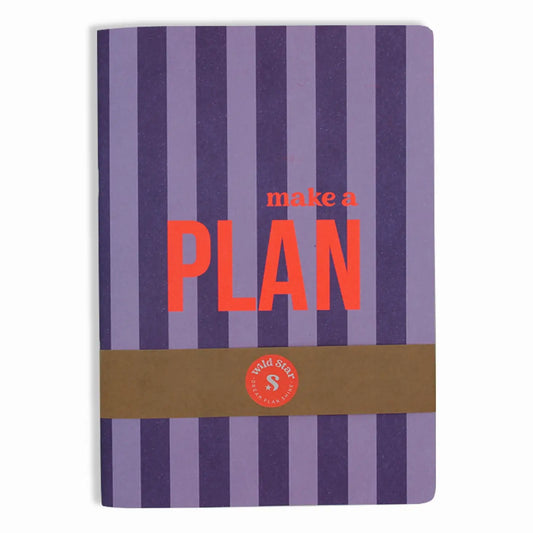 A5-Notizbuch - Make a Plan