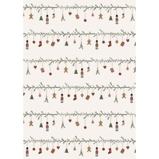 Ib Laursen Geschenkpapier Nostalgic Christmas