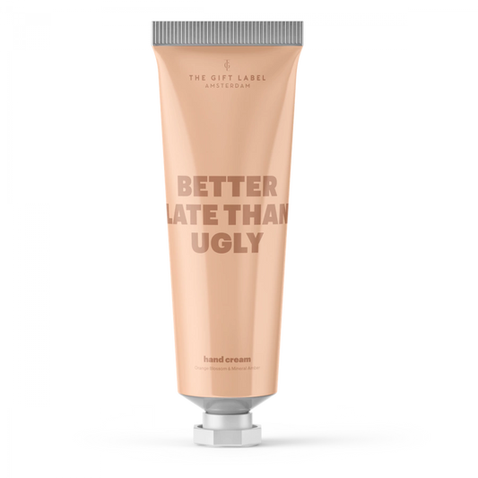 The Gift Label Amsterdam - Handcreme - Better Late Than Ugly