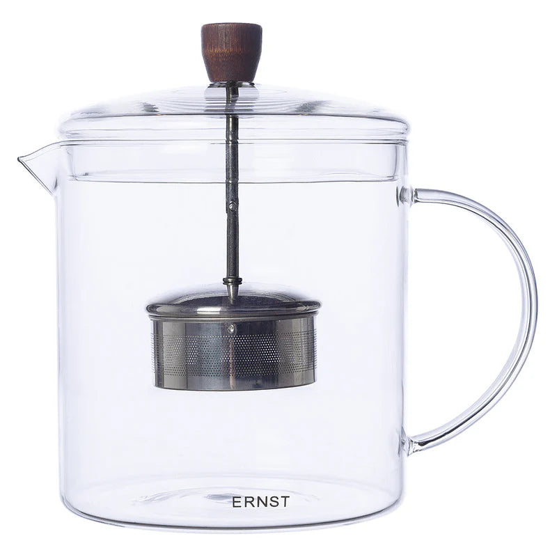 ERNST Teekanne Glas H 18cm