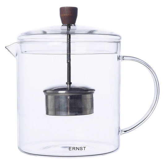 ERNST Teekanne Glas H 18cm