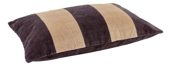 liv interior cushion incl. inner cushion velvet coffee/tan 40x60cm