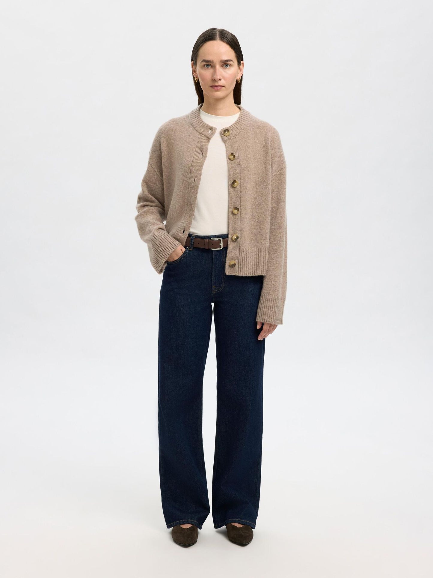 Selected Femme Cille Strickjacke