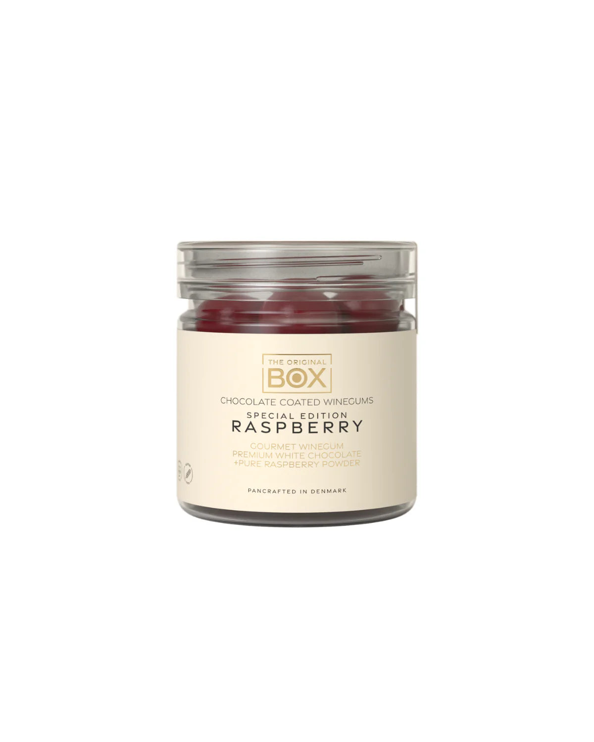Box The Original -  Himbeer-Fruchtgummi mit Schokolade