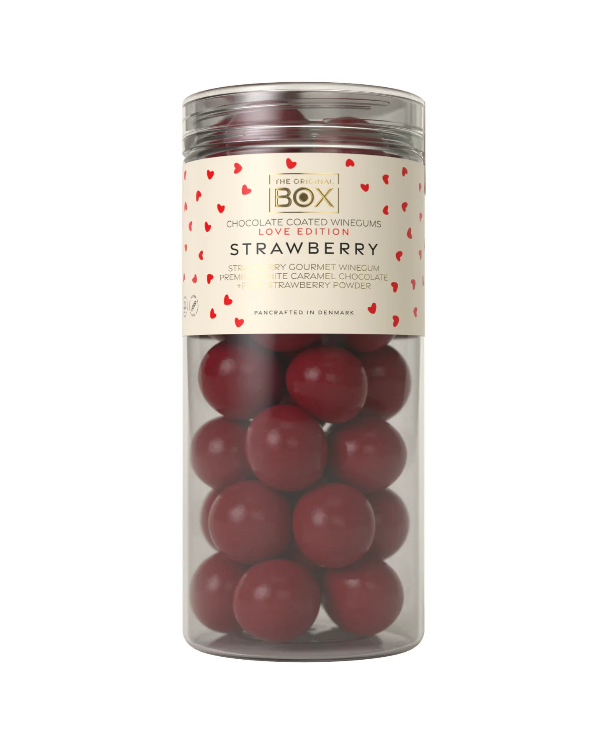 Box The Original -  Erdbeer-Fruchtgummi mit Schokolade - Love Edition
