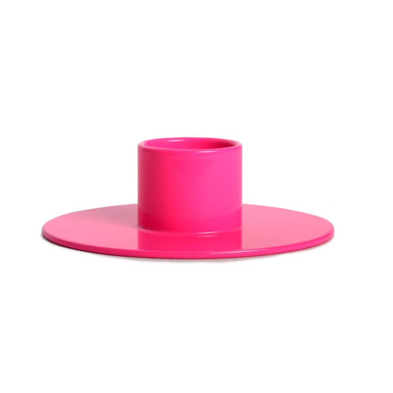 Not The Girl Who Misses Much Kerzenhalter POP Neon Pink 22mm
