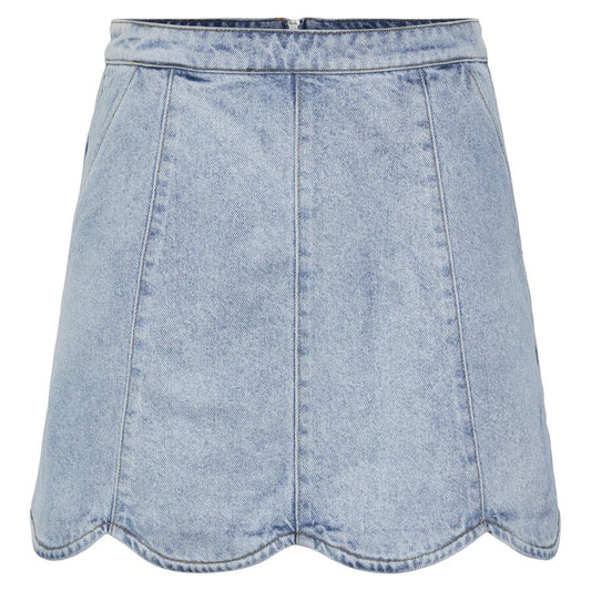 YAS Scallop Denim-Rock