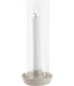 ERNST Kerzenhalter mit Glaszylinder