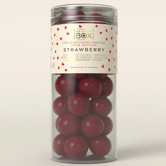 Box The Original -  Erdbeer-Fruchtgummi mit Schokolade - Love Edition