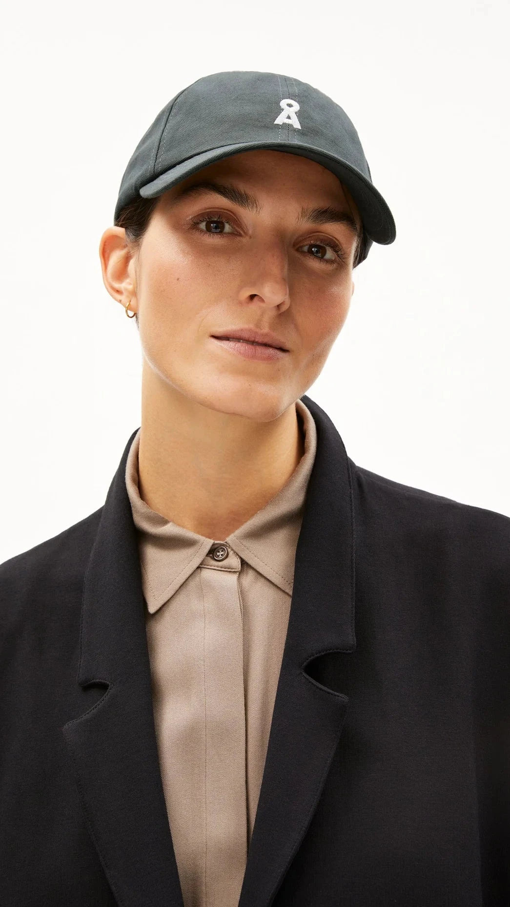 ARMEDANGELS YENAAS Cap - Space Steel