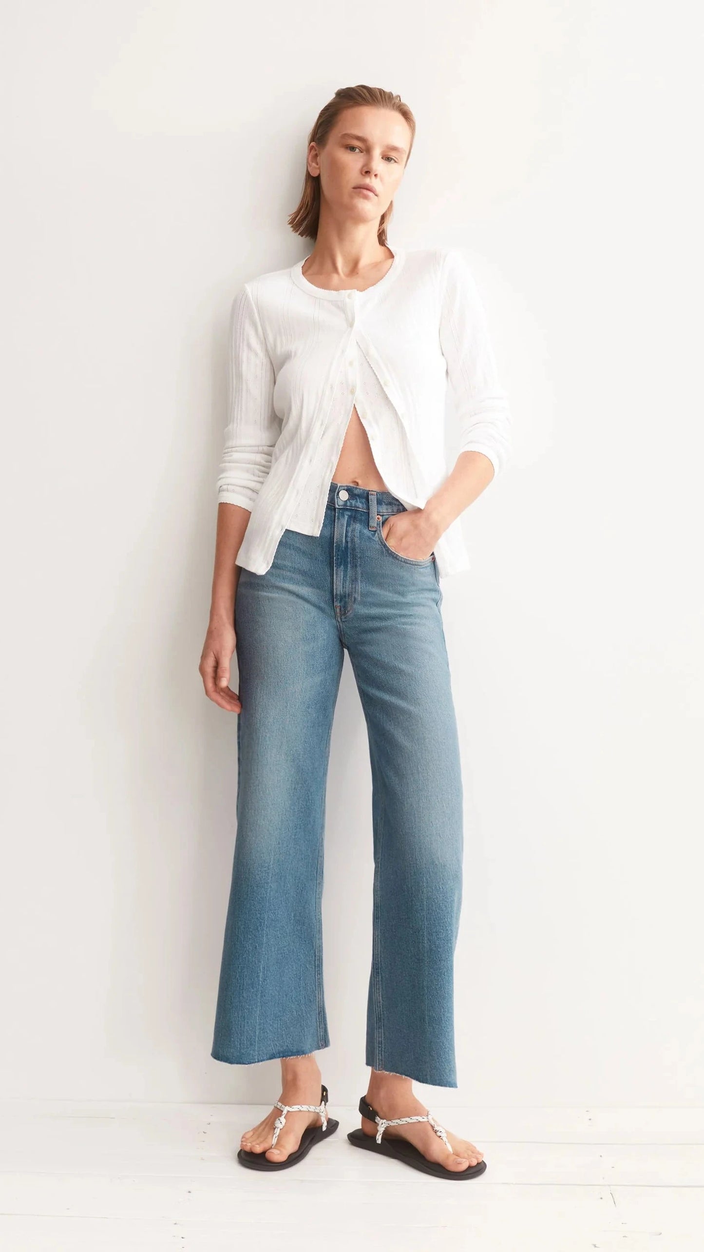 Armedangels Murliaa Cropped Wide Jeans