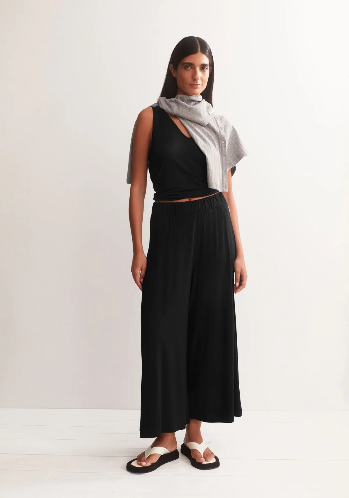 Armedangels Cropped Jersey Hose