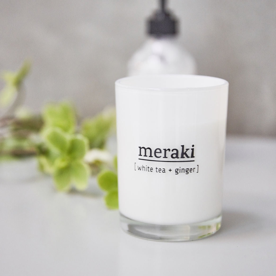 Meraki Duftkerze White Tea & Ginger