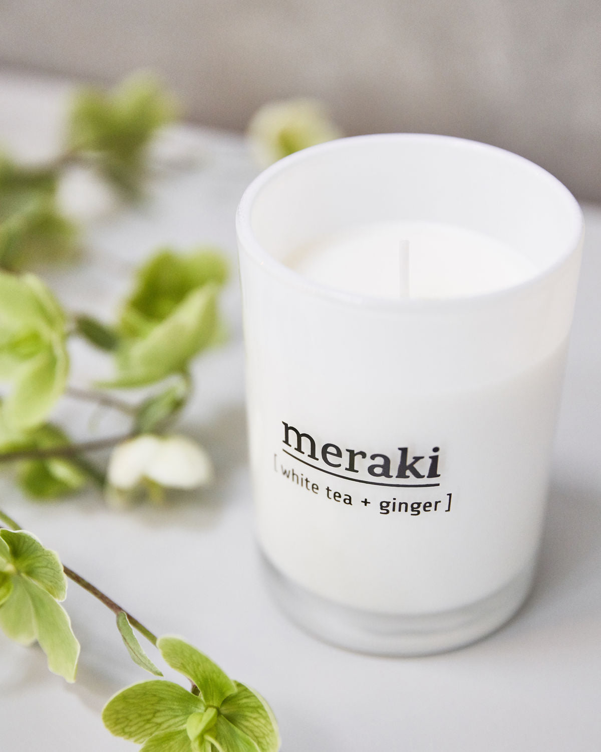 Meraki Duftkerze White Tea & Ginger