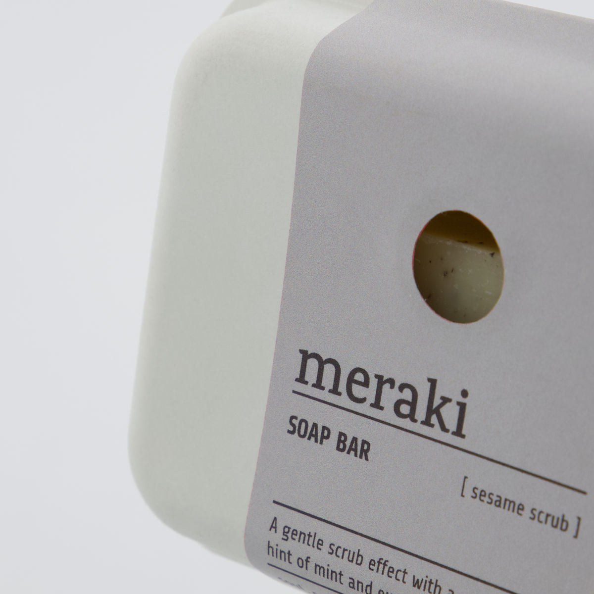 Meraki Stückseife Sesame Scrub