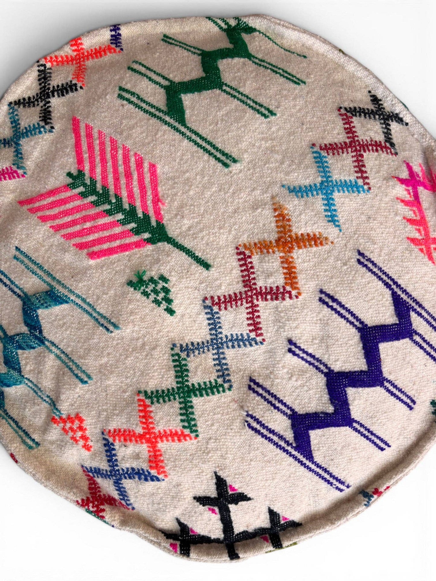 Bodenkissen - Colorful Line Round - Haraka