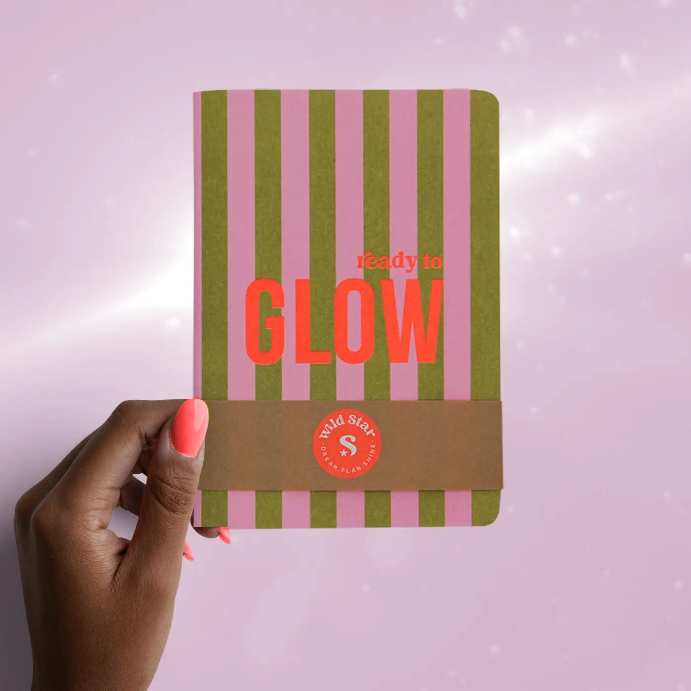 A6-Notizbuch - ready to glow
