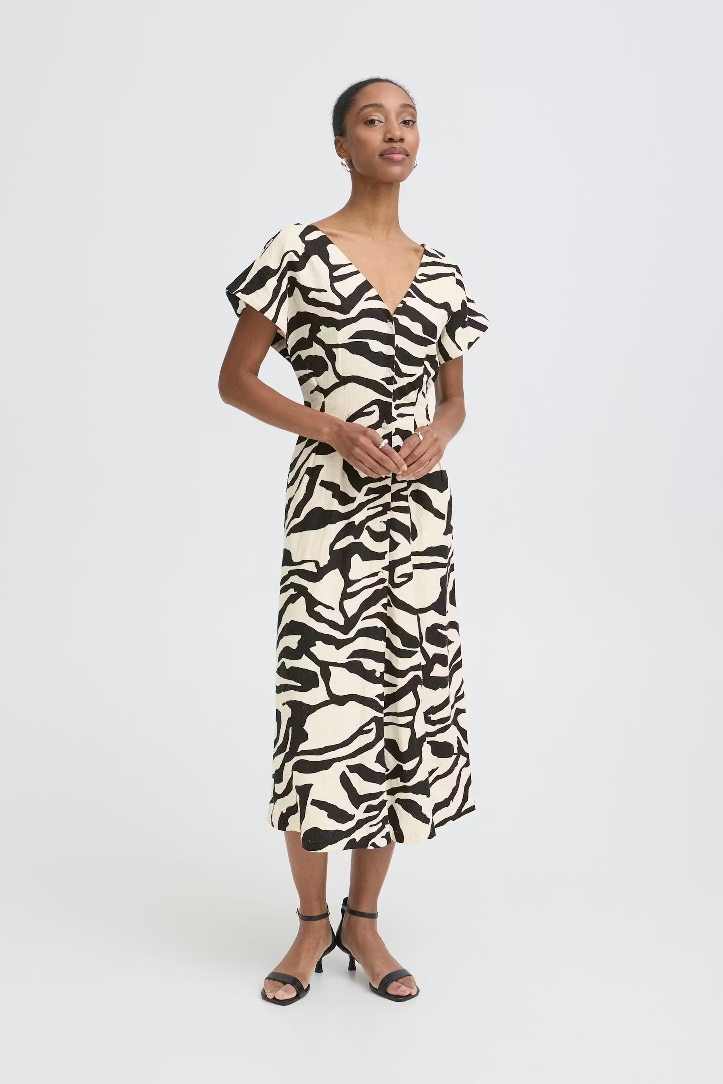 ICHI Linno Kleid