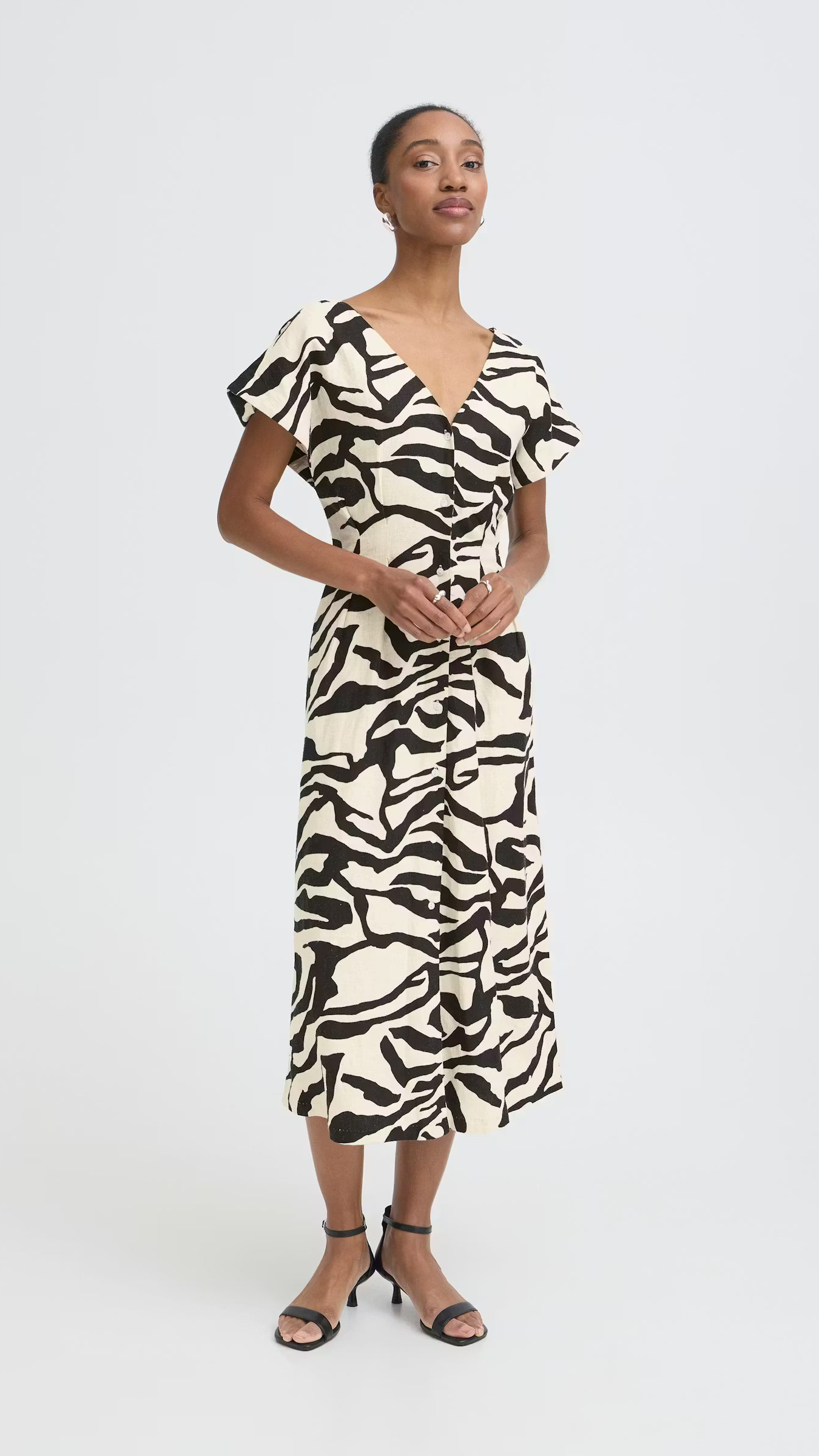ICHI Linno Kleid
