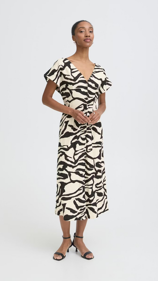 ICHI Linno Kleid