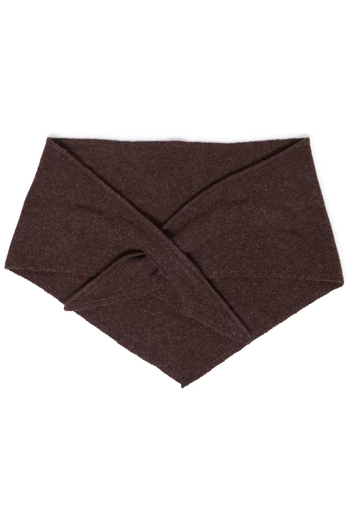ICHI Agry Dreiecksschal - Chicory Coffee / Brown