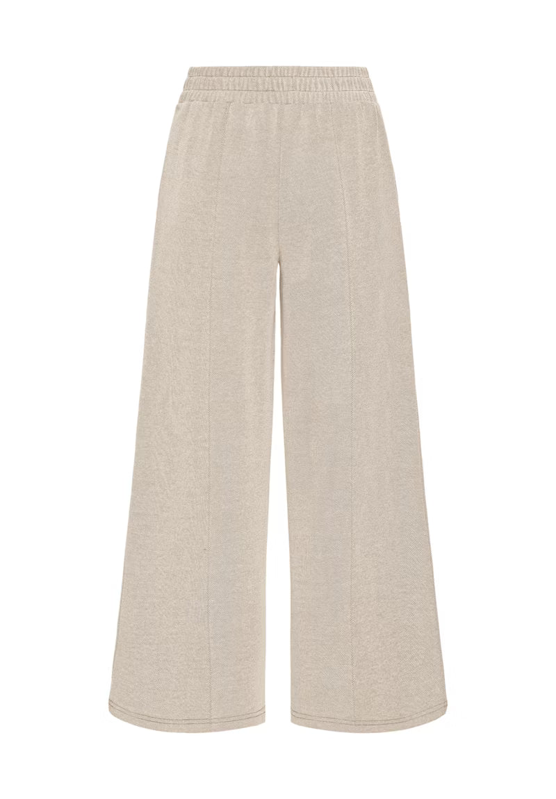 ICHI Hose Kate Pique weit -  Sepia Tint
