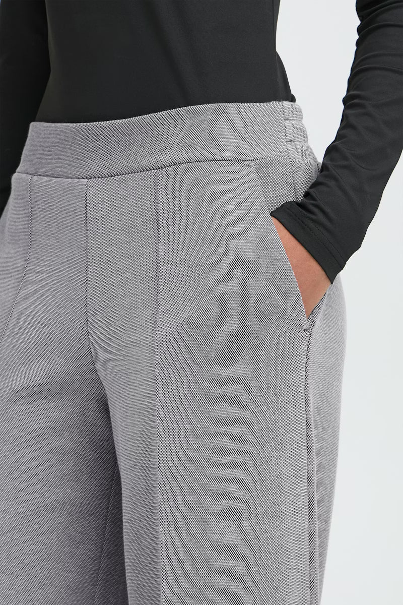 ICHI Hose Kate Pique weit -  Blueprint