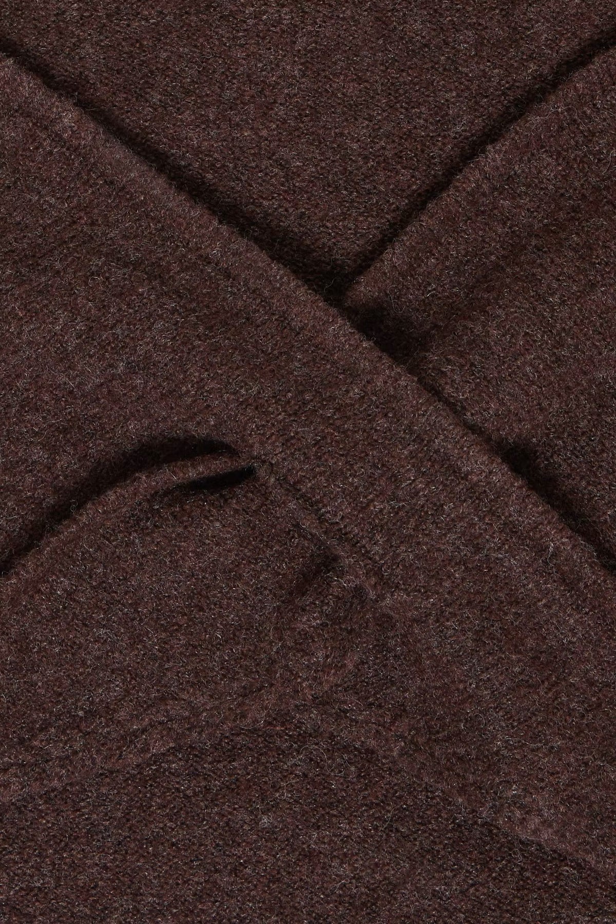 ICHI Agry Dreiecksschal - Chicory Coffee / Brown