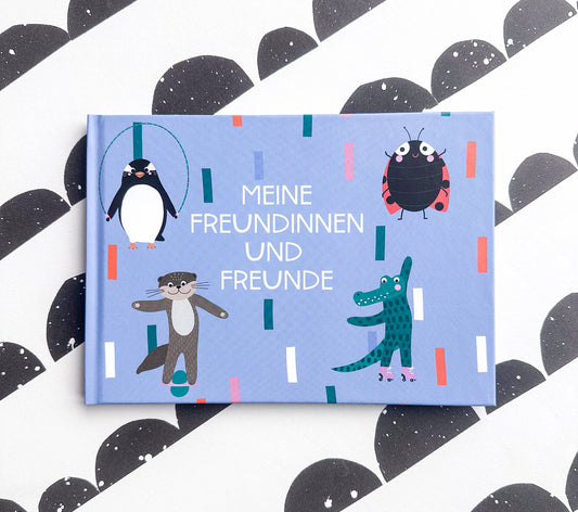 Freundebuch Tiere für Kindergarten- & Grundschulzeit