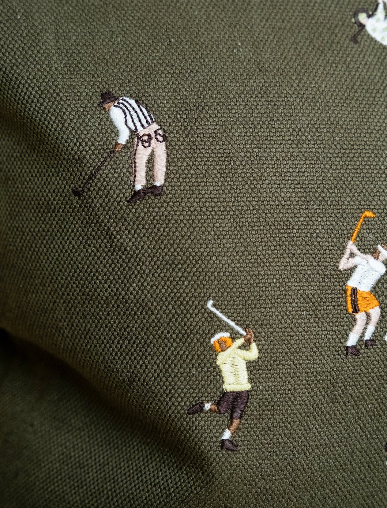 Fine Little Day Kissen - Golfers 48 x 48