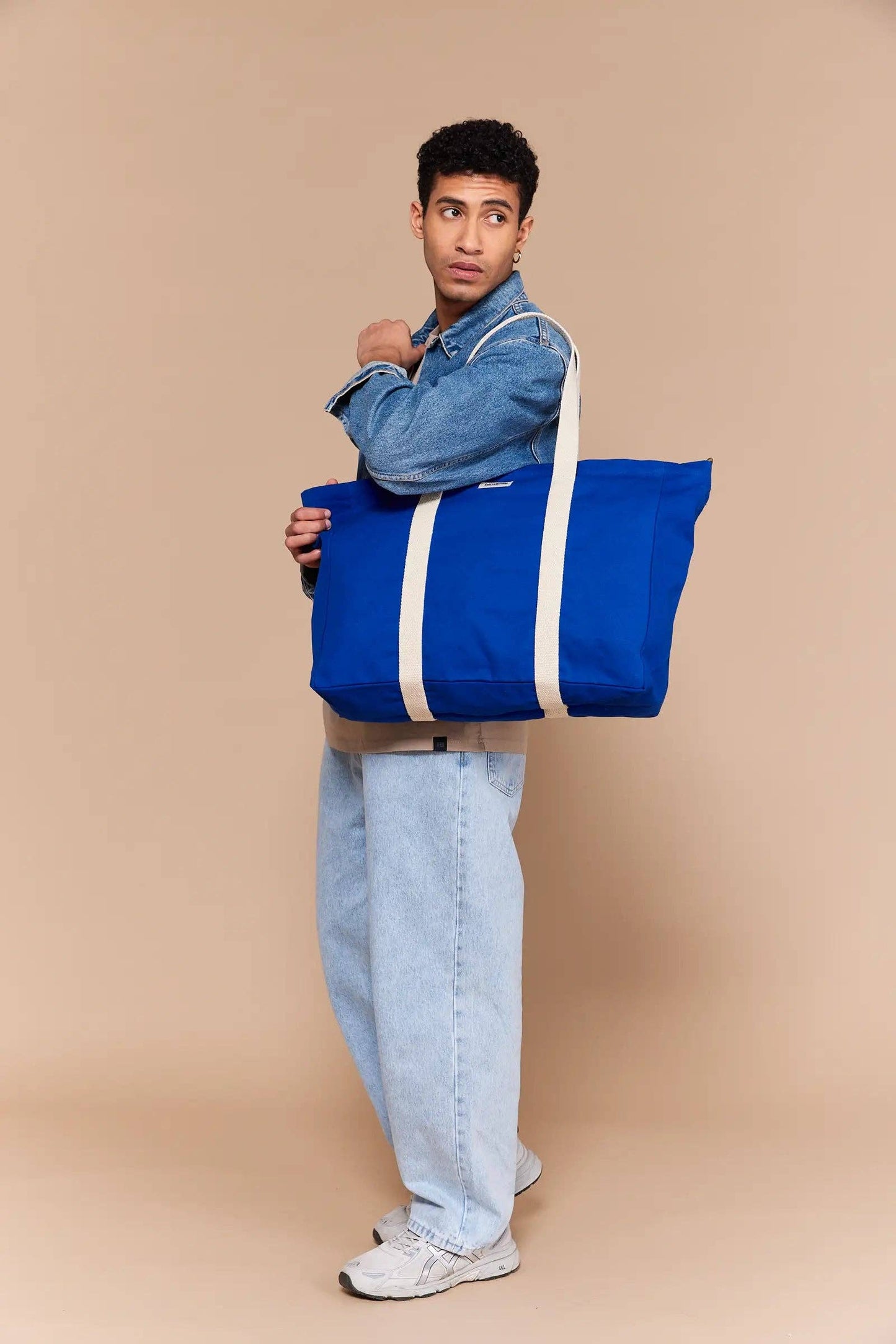 Wochenendtasche Jean Elektrischblau