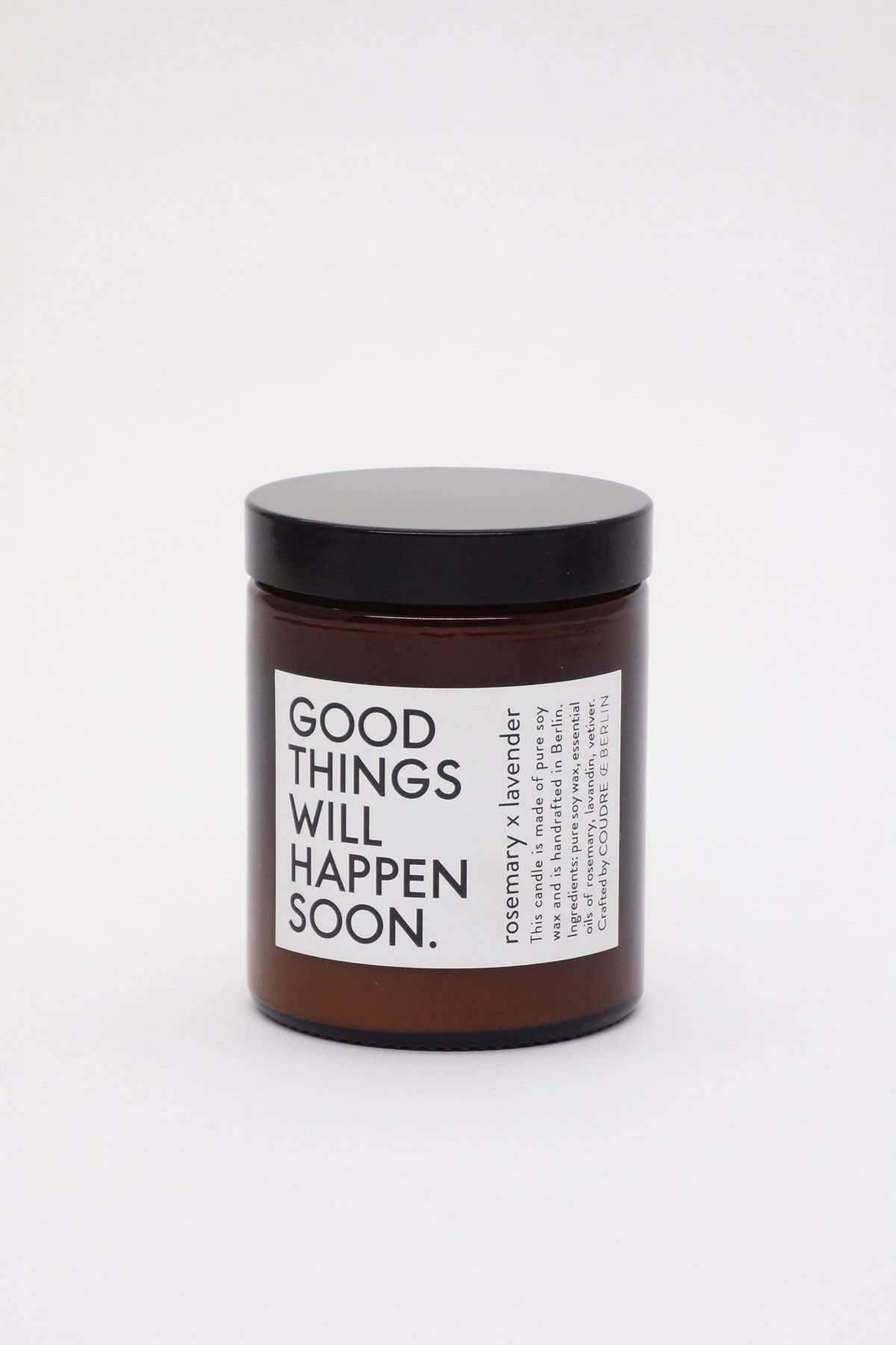 Coudre Berlin Duftkerze Good Things.... Rosmarin x Lavendel