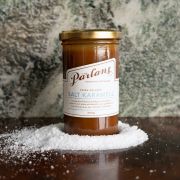 Pärlans Karamellsauce im Glas Salz-Karamell