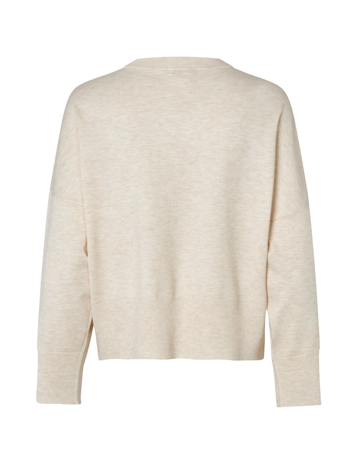 mbym Gillian Pullover Sugar Melange