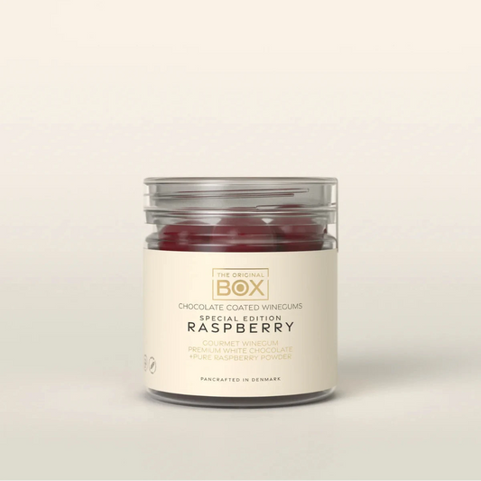 Box The Original -  Himbeer-Fruchtgummi mit Schokolade