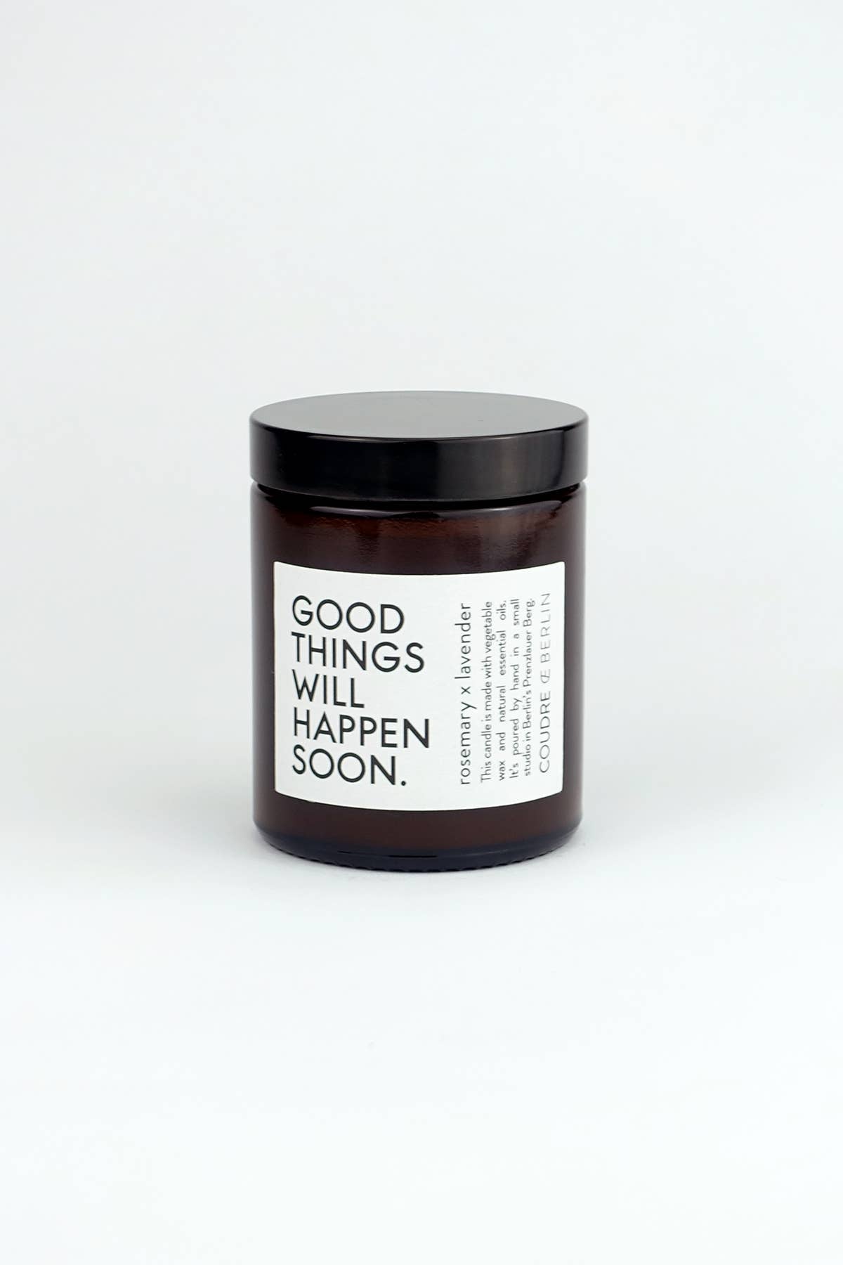 Coudre Berlin Duftkerze Good Things.... Rosmarin x Lavendel