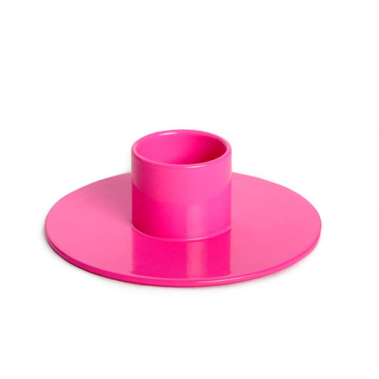 Not The Girl Who Misses Much Kerzenhalter POP Neon Pink 22mm